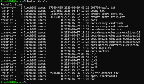 Verify K-Means Output folders