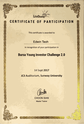 Bursa Young Investor Challenge 2.0