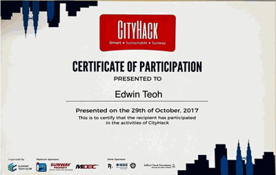 Cityhack Sunway University
