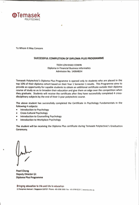Diploma Plus Programme